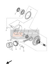 B7JE16033000, Piston Ring Set (S, Yamaha, 0